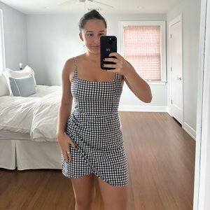Abercrombie and Fitch Gingham Mini Dress